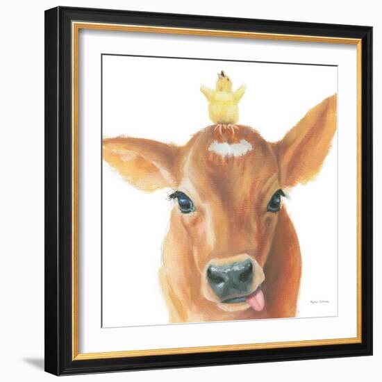 Farm Friends III-Myles Sullivan-Framed Art Print