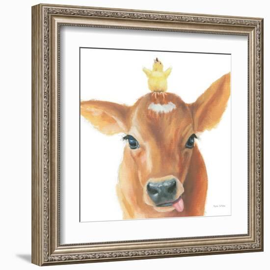 Farm Friends III-Myles Sullivan-Framed Art Print