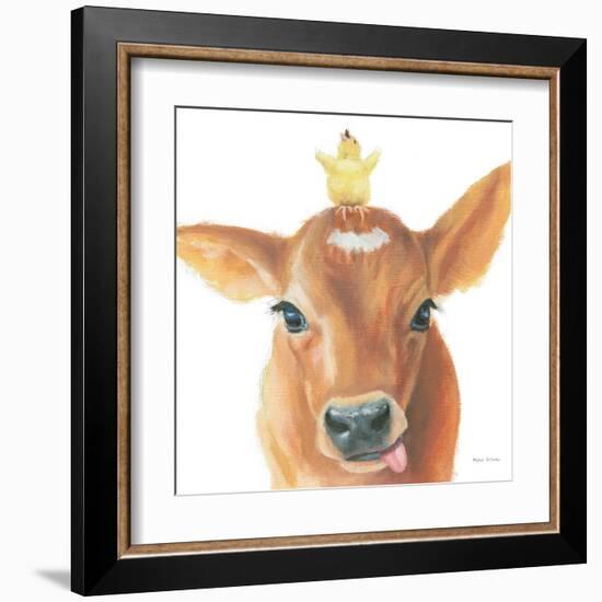 Farm Friends III-Myles Sullivan-Framed Art Print