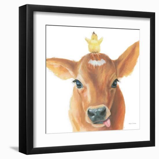 Farm Friends III-Myles Sullivan-Framed Art Print