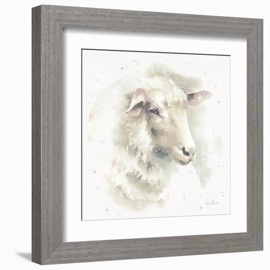 Farm Friends IV Neutral-Lisa Audit-Framed Art Print