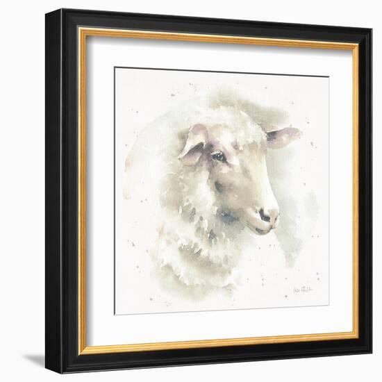 Farm Friends IV Neutral-Lisa Audit-Framed Art Print