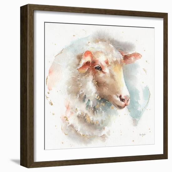 Farm Friends IV-Lisa Audit-Framed Art Print
