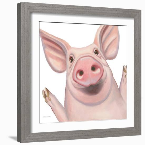 Farm Friends IV-Myles Sullivan-Framed Art Print