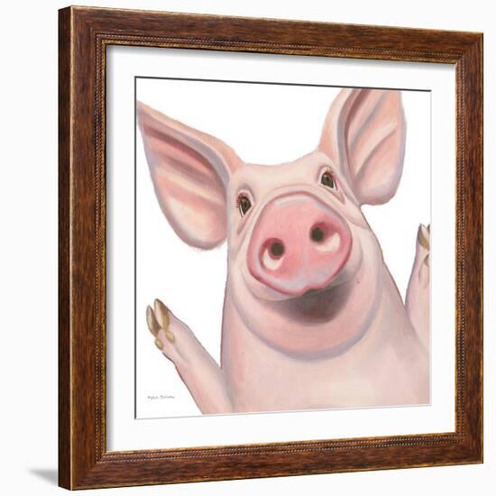 Farm Friends IV-Myles Sullivan-Framed Art Print