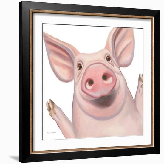 Farm Friends IV-Myles Sullivan-Framed Art Print