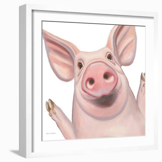 Farm Friends IV-Myles Sullivan-Framed Art Print