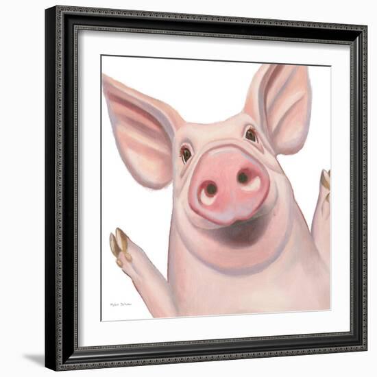 Farm Friends IV-Myles Sullivan-Framed Art Print