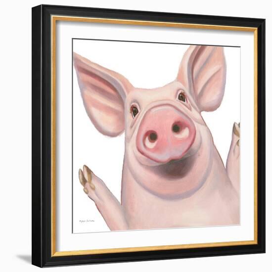 Farm Friends IV-Myles Sullivan-Framed Art Print