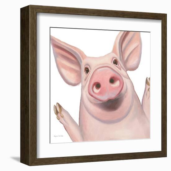 Farm Friends IV-Myles Sullivan-Framed Art Print