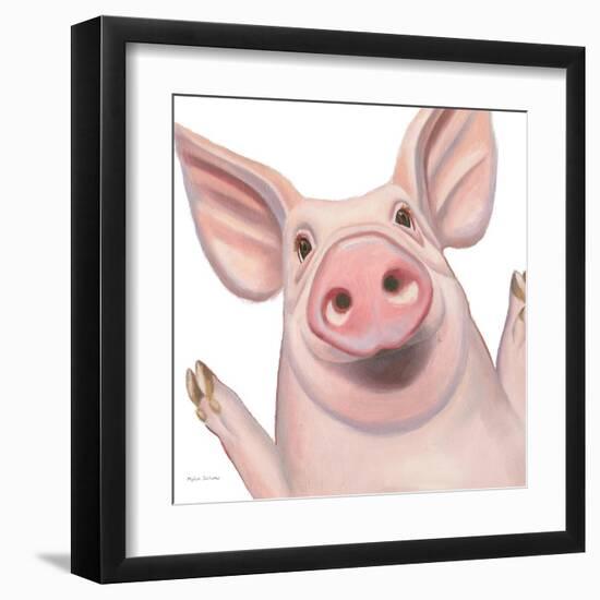 Farm Friends IV-Myles Sullivan-Framed Art Print