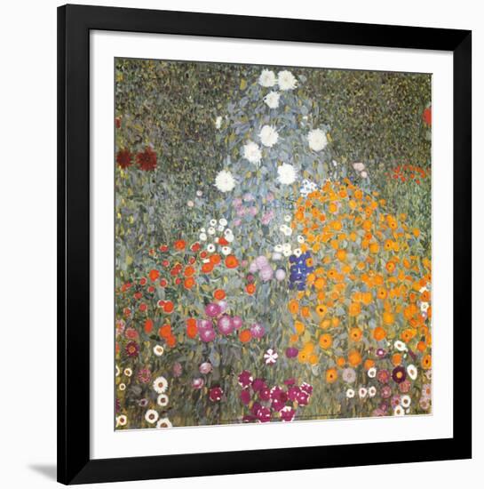 Farm Garden-Gustav Klimt-Framed Art Print