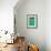 Farm, Green Barn Door, Detail-Catharina Lux-Framed Photographic Print displayed on a wall