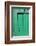 Farm, Green Barn Door, Detail-Catharina Lux-Framed Photographic Print