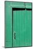 Farm, Green Barn Door, Detail-Catharina Lux-Mounted Photographic Print