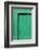 Farm, Green Barn Door, Detail-Catharina Lux-Framed Photographic Print