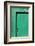 Farm, Green Barn Door, Detail-Catharina Lux-Framed Photographic Print