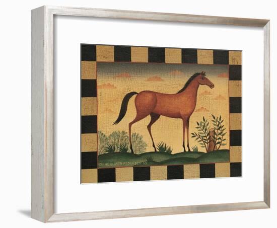 Farm Horse-Diane Pedersen-Framed Art Print