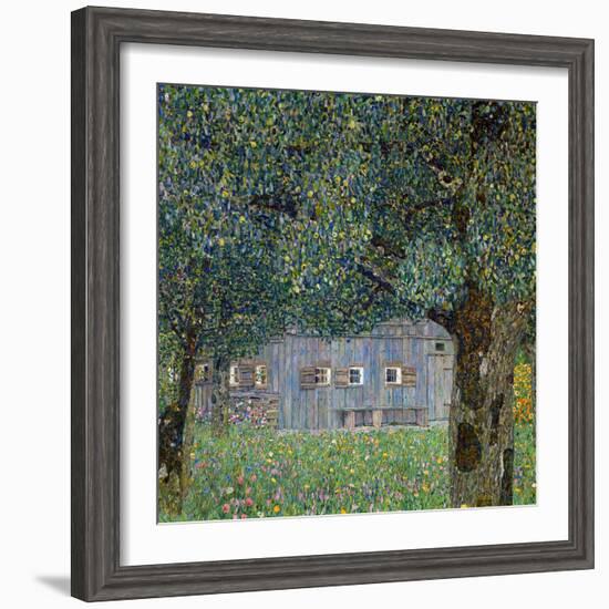 Farm House in Buchberg, 1911-Gustav Klimt-Framed Giclee Print