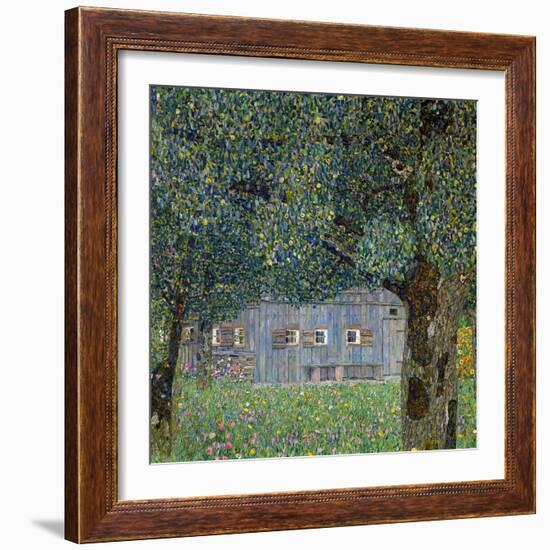 Farm House in Buchberg, 1911-Gustav Klimt-Framed Giclee Print