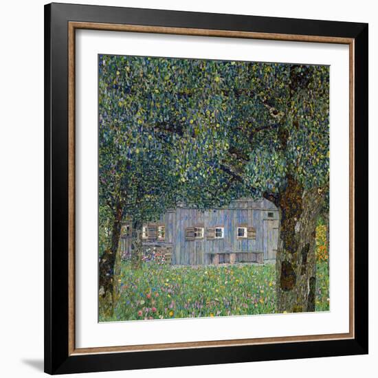 Farm House in Buchberg, 1911-Gustav Klimt-Framed Giclee Print