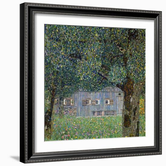 Farm House in Buchberg, 1911-Gustav Klimt-Framed Giclee Print