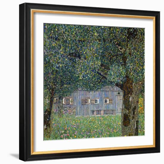 Farm House in Buchberg, 1911-Gustav Klimt-Framed Giclee Print