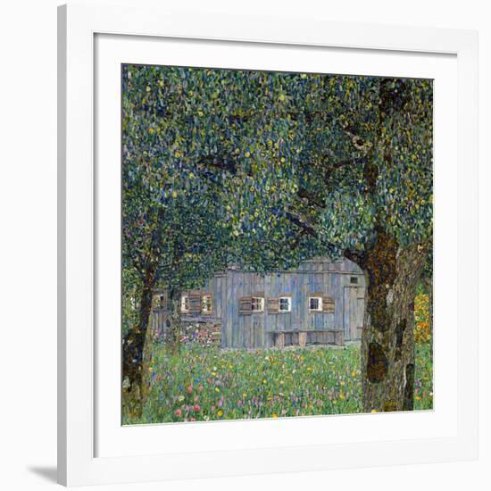 Farm House in Buchberg, 1911-Gustav Klimt-Framed Giclee Print