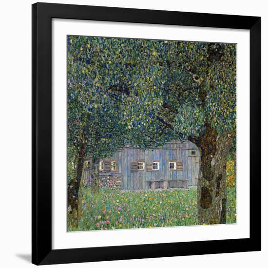 Farm House in Buchberg, 1911-Gustav Klimt-Framed Giclee Print