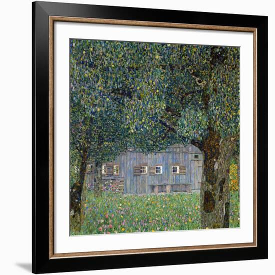 Farm House in Buchberg, 1911-Gustav Klimt-Framed Giclee Print