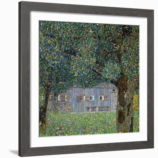 Farm House in Buchberg, 1911-Gustav Klimt-Framed Giclee Print