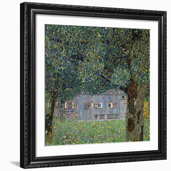 Farm House in Buchberg, 1911-Gustav Klimt-Framed Giclee Print