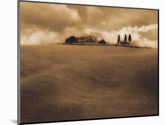 Farm House in Tuscany-Jamie Cook-Mounted Giclee Print