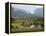 Farm Houses and Mountains, Vinales Valley, Cuba, West Indies, Caribbean, Central America-Christian Kober-Framed Premier Image Canvas