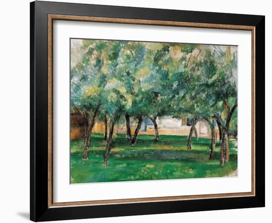 Farm in Normandy, 1885-1886-Paul C?zanne-Framed Giclee Print