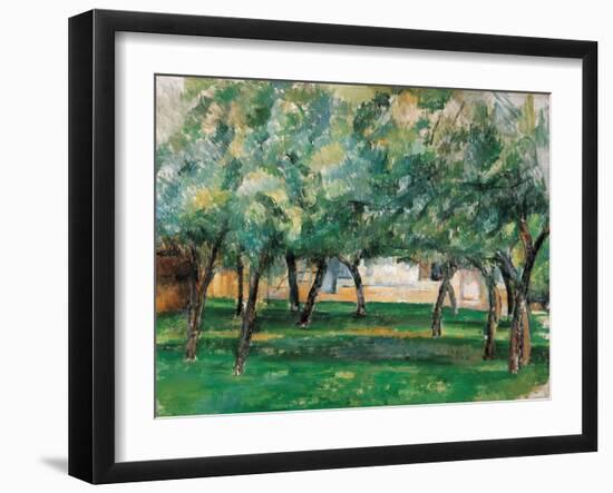 Farm in Normandy, 1885-1886-Paul C?zanne-Framed Giclee Print