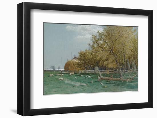 Farm in Southampton, Long Island-Alfred Thompson Bricher-Framed Premium Giclee Print