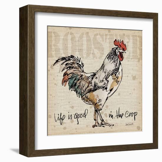 Farm Life III-Anne Tavoletti-Framed Art Print