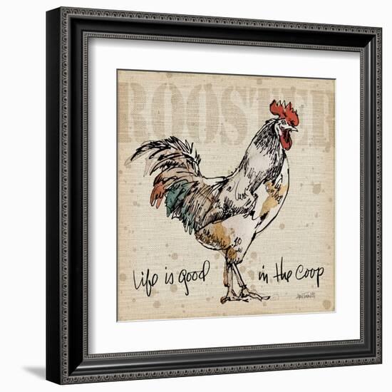 Farm Life III-Anne Tavoletti-Framed Art Print