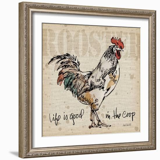 Farm Life III-Anne Tavoletti-Framed Art Print