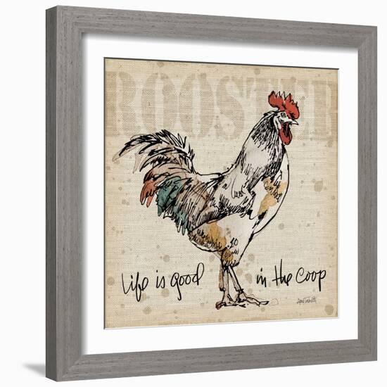 Farm Life III-Anne Tavoletti-Framed Art Print