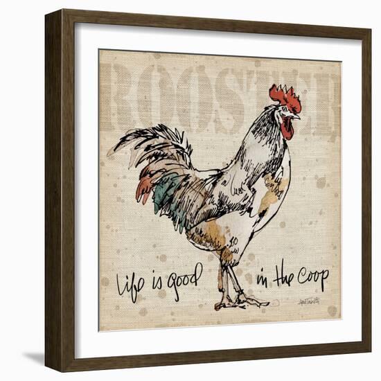 Farm Life III-Anne Tavoletti-Framed Art Print