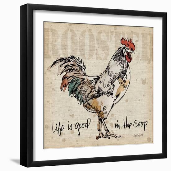 Farm Life III-Anne Tavoletti-Framed Art Print