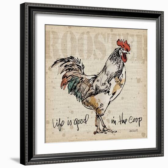 Farm Life III-Anne Tavoletti-Framed Art Print