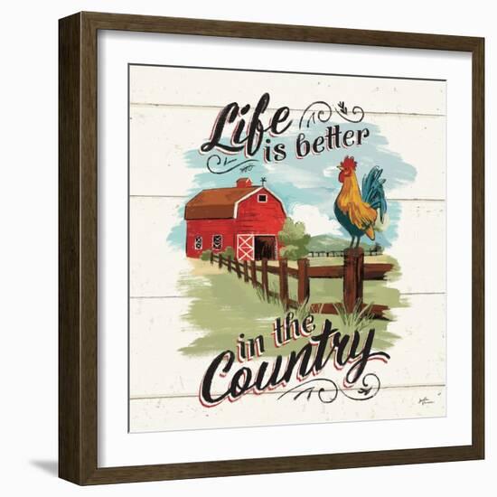 Farm Life III-Janelle Penner-Framed Art Print