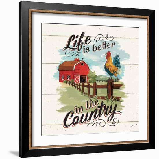 Farm Life III-Janelle Penner-Framed Art Print