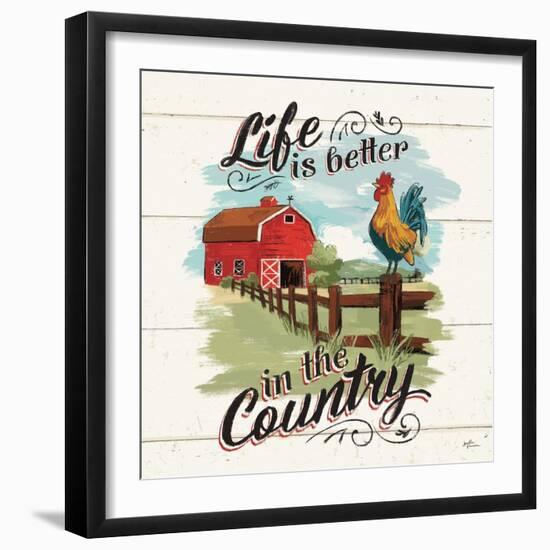 Farm Life III-Janelle Penner-Framed Art Print