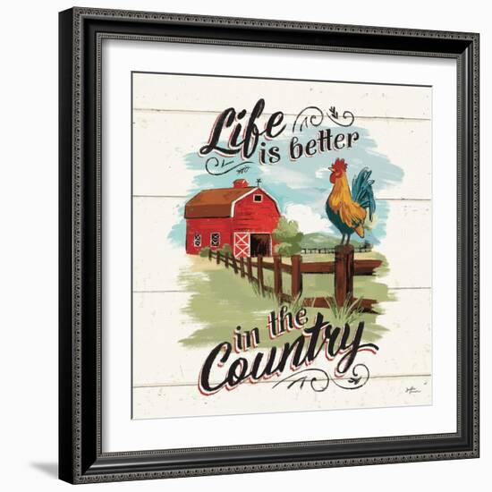 Farm Life III-Janelle Penner-Framed Art Print