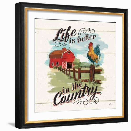 Farm Life III-Janelle Penner-Framed Art Print