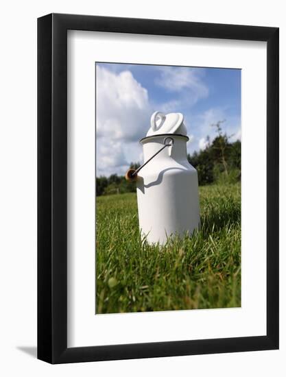 Farm, Meadow, Milk Churn-Catharina Lux-Framed Photographic Print